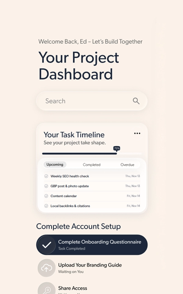 Zenova dashboard’s file upload panel with tabbed access to images, audio, and document files in a secure interface.